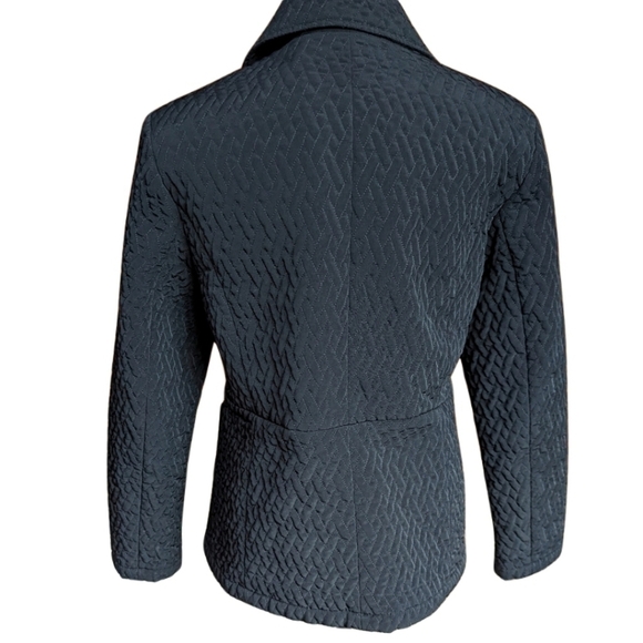 ✨ Esprit Size M Black Quilted Zip Up Jacket – Lined, Cozy & Stylish 🧥 - Picture 12 of 13